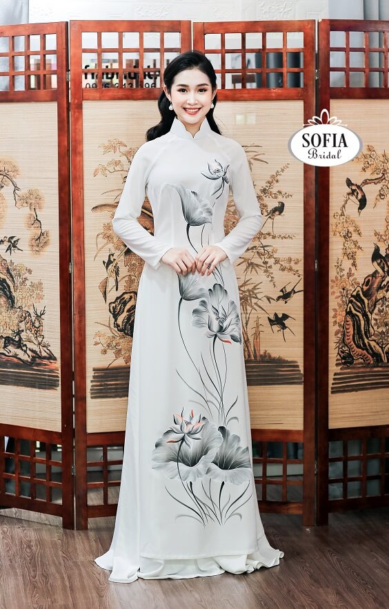 Những Mẫu Vải Áo Dài Đẹp 2020 Ấn Tượng Nhất - Sofia Bridal
