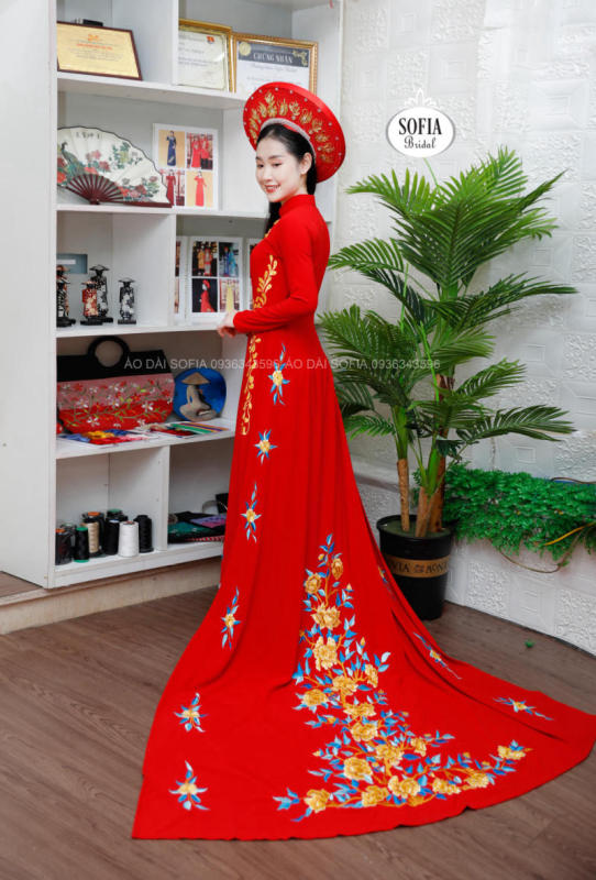 áo dài cưới sang trọng tại Hà Nội