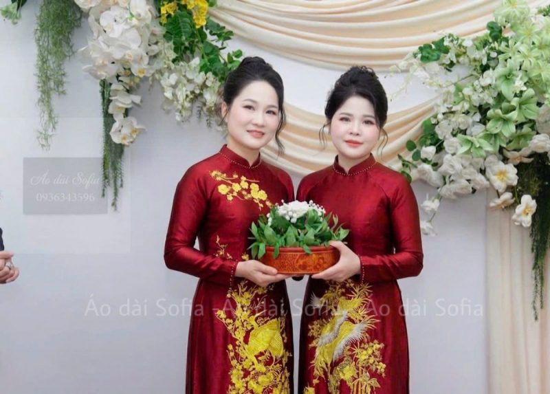 Áo dài cho mẹ làm sui