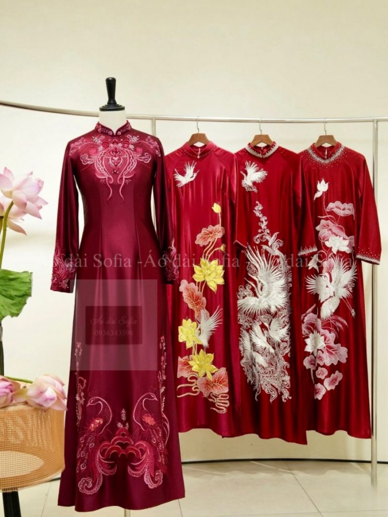 Áo dài mẹ sang trọng nhất 2026